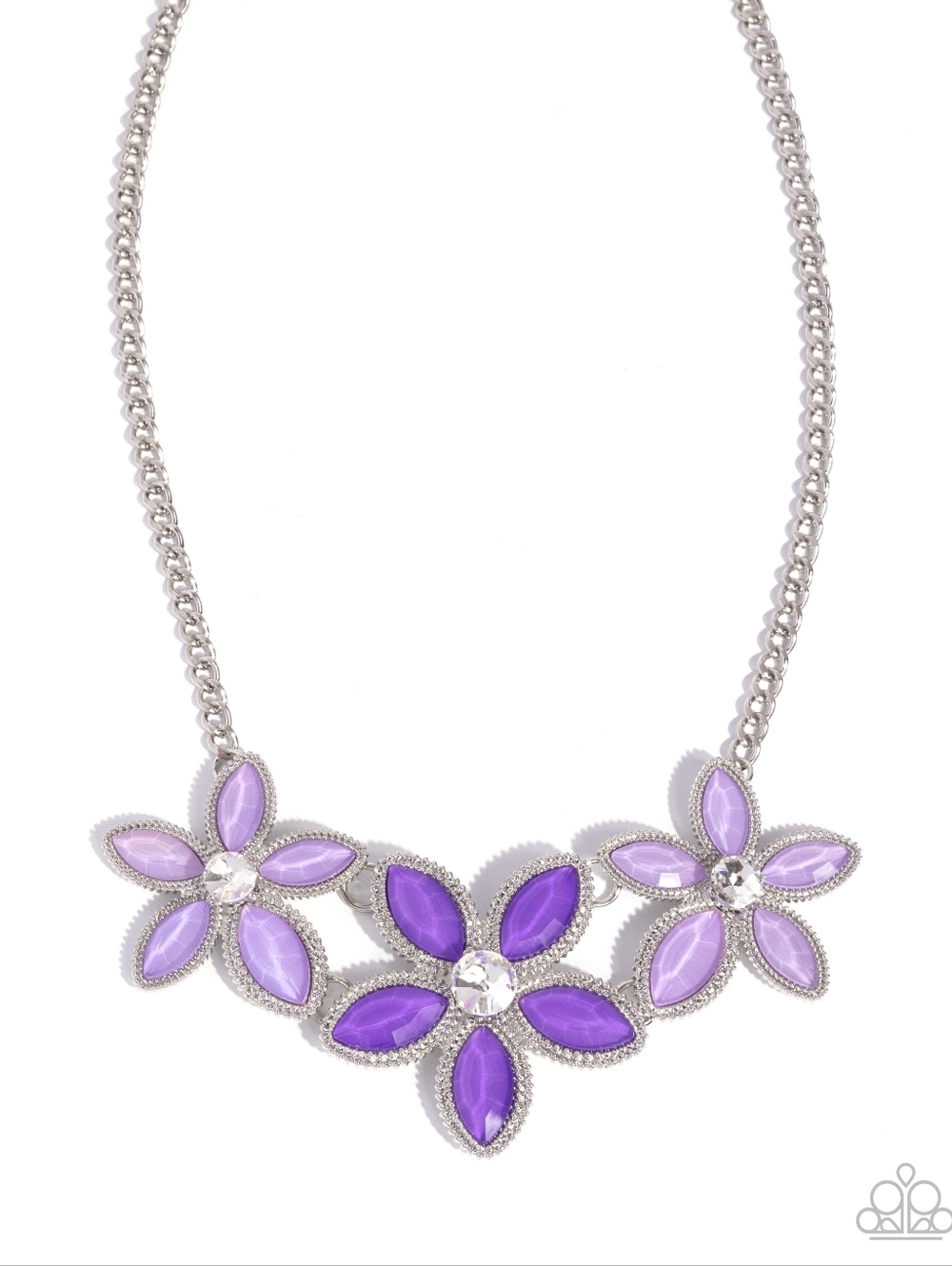2/$10 Paparazzi Blooming Bragging Rights - Purple Necklace